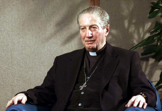 MILANO 12/2/2002 IL CARDINALE CARLO MARIA MARTINI ANSA CARLO FERRARO